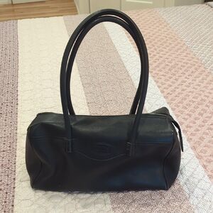 Tod's Black Leather Satchel